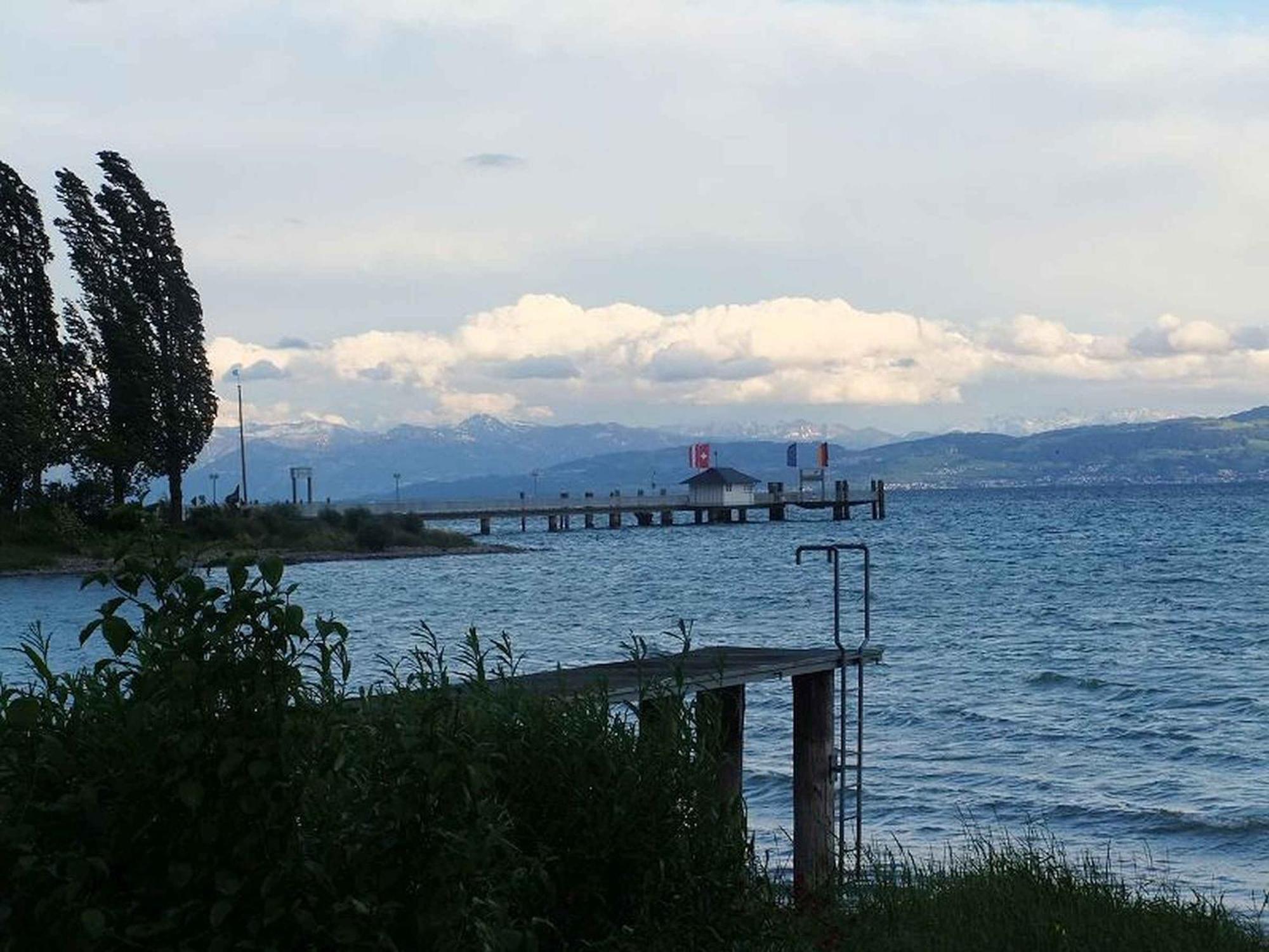 Ferienwohnung Haus Alpenblick Immenstaad am Bodensee Exterior foto